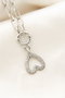 Heliophilia Silver CK9315 Collar de Metal Plateado